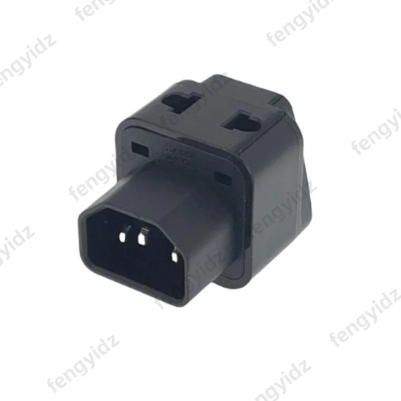 1 PC IEC 320 C14 남성 여성 전원 어댑터 PDU/UPS 범용 남성 AU/US/UK/EU 전원 어댑터 플러그 변환기 소켓