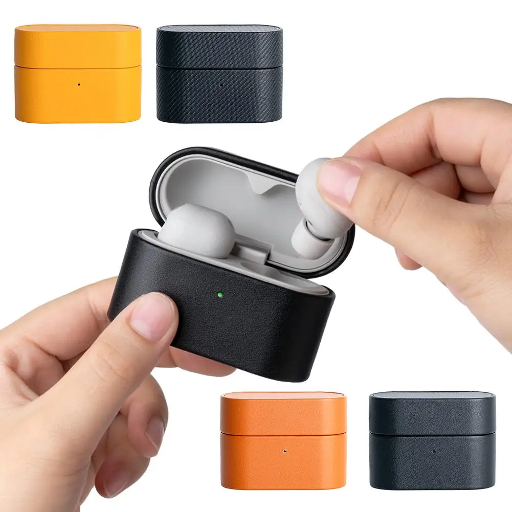 Premium Leather Earphone Protective Case - Anti-Fall, Wear-Resistant, Dustproof Shell