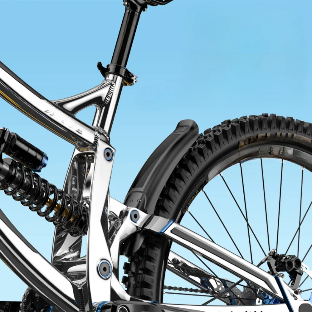 Bicycle Fender 2PCS cycling bike hard shell mudguard mountain bike front and rear extended universal mudguard