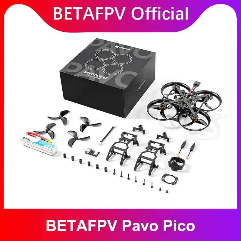 

BETAFPV Pavo Pico Brushless Whoop Quadcopter NEW Arrival 2023 (Without HD Digital VTX & Camera )