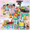 100 Pcs Mini Rubber Ducks Wholesale Yellow Rubber Duck Toy Rubber Tub Toys Squeak and Float Ducks Party Favors 4