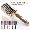 1pcsDetangle Hairbrush Women Hair Brush Massage Comb Anti Klit Brushy Haarborstel Scalp Curly Combing Brushes Hairdressing Tools 3