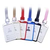 1Pcs Aluminum Alloy Work Name Card Holders Business Work Card ID Badge Lanyard Holder Men Women Metal ID Business Case 4