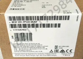 

Оригинальный Новый 6ES7231-7PC22-0XA0