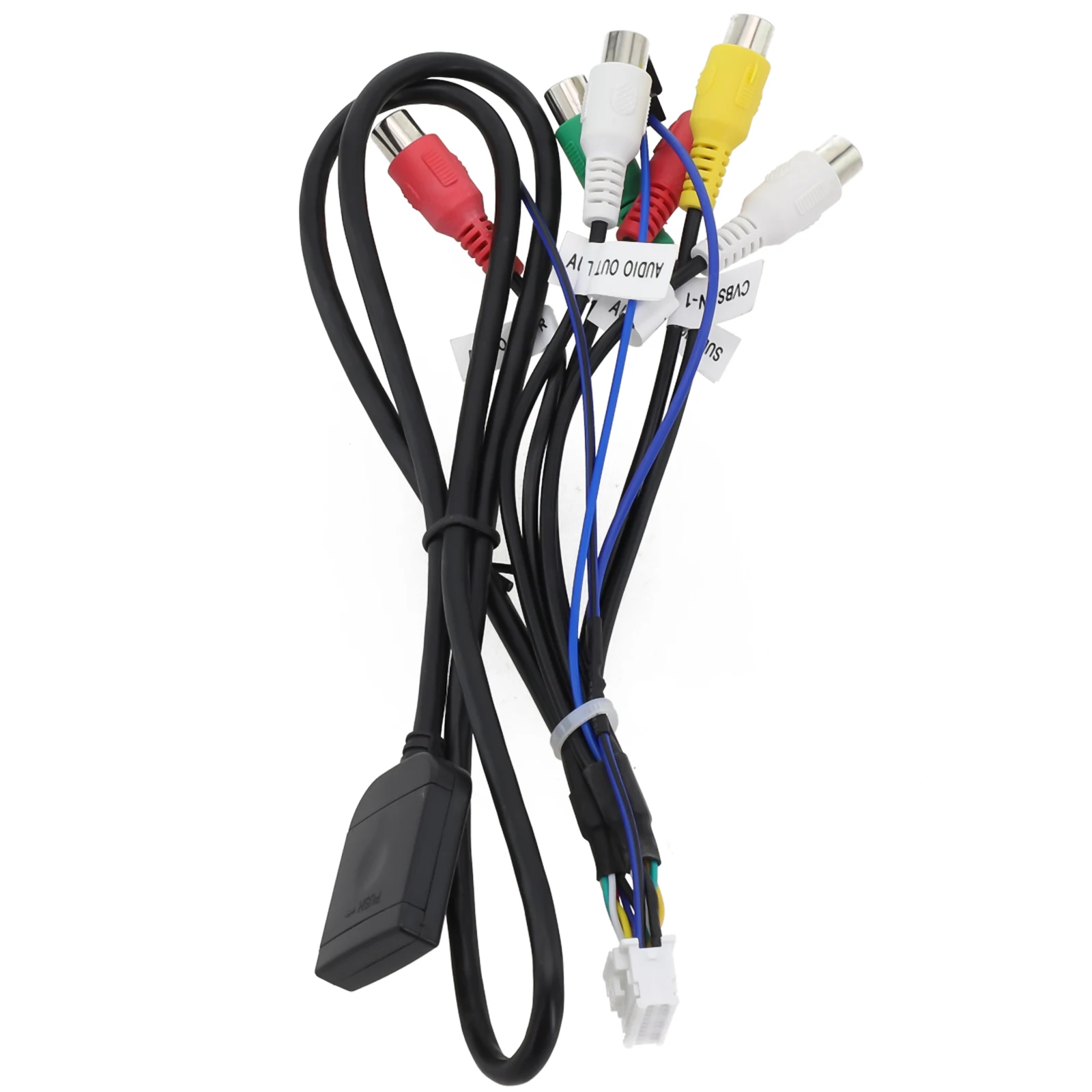 

High Quality Radio Audio Adapter Adapter Non-deformation Plug Easy To Use Wear-resistant 12V ABS Anti-corrosion