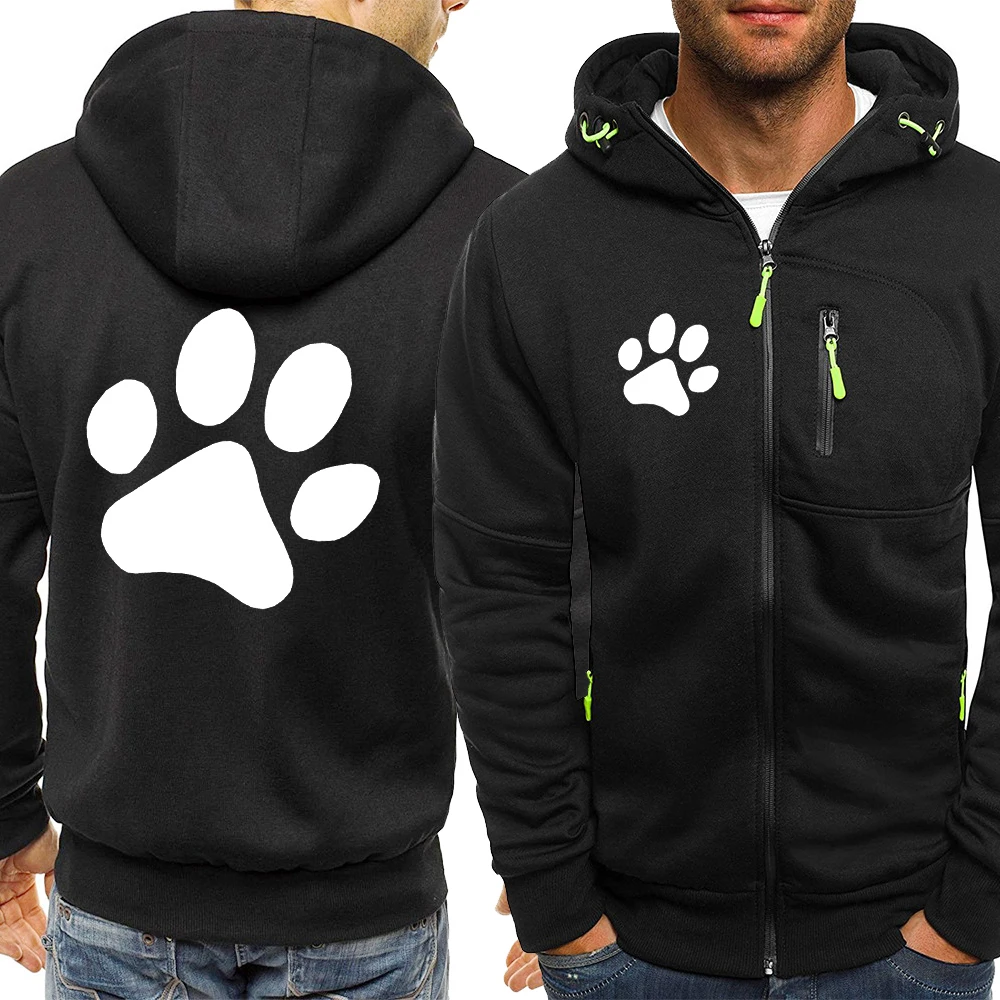 Schatzi Puppy Print Unisex zip hoodie main image 1