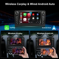 CarPlay sans fil Android Auto pour Audi A3 8P S3 2003-2012 Navigation GPS Multimédia BT Radio de voiture OEM Caméra 3