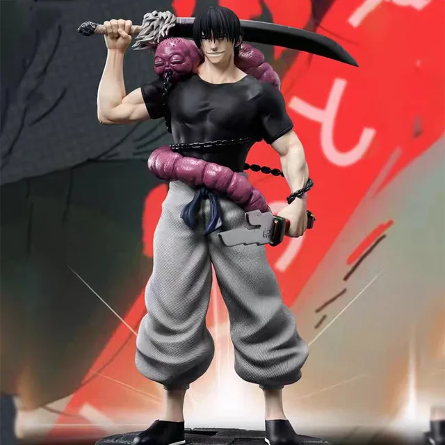 Toji Figure GK Jujutsu Kaisen Figurine King of Artist Fushiguro Toji Action Figures Standing Model PVC Statue Birthday Toy Gifts