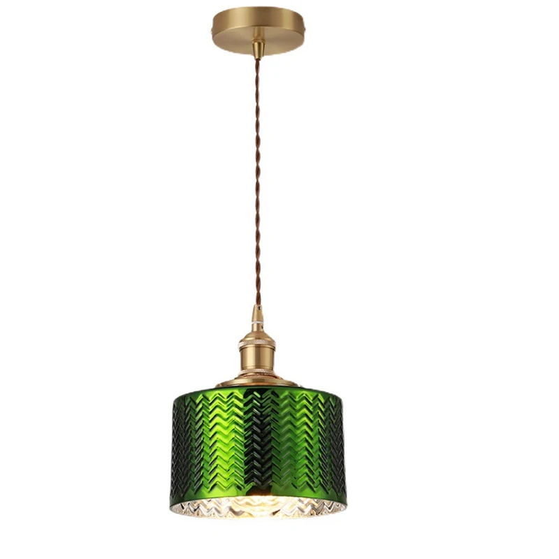 ثريا زجاجية يابانية بسيطة، إضاءة زخرفية مبتكرة، مص...