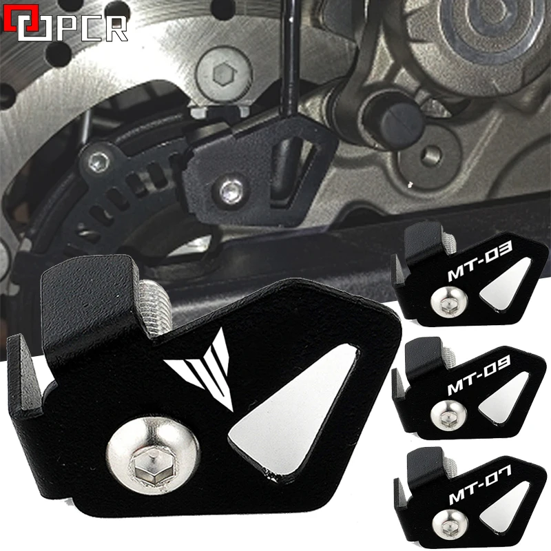 

For YAMAHA MT09 MT07 MT03 MT10 MT 09 07 03 10 MT-09 MT-07 TRACER Motorcycle Accessories CNC Rear ABS Sensor Guard Protector