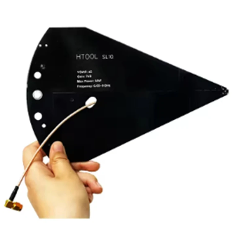 SL10 50MHz-6GHz 로그주기 안테나 지향성 안테나 스펙트럼 분석기용 고이득 7dB SMA 인터페이스 UWB 안테나-A32R