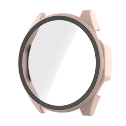 Enhanced Protective Case with Tempered Glass Screen for Watch 6Plus (Pink)