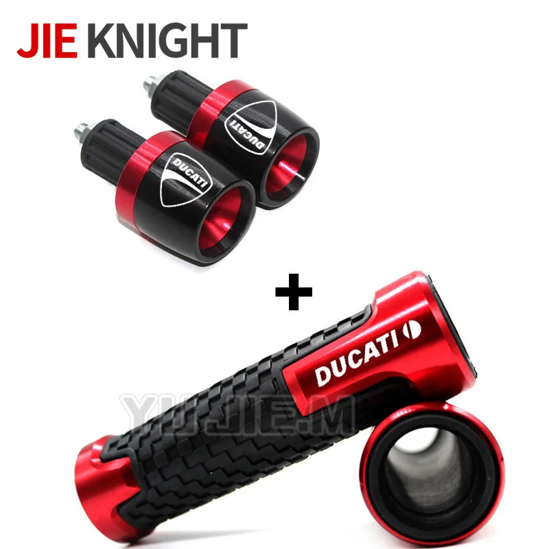 

Motorcycle Accessories Aluminium CNC Hand Grips Handle Bar End Cap For Ducati Multistrada 950 1100 1260 1200 S Sport Monster 600
