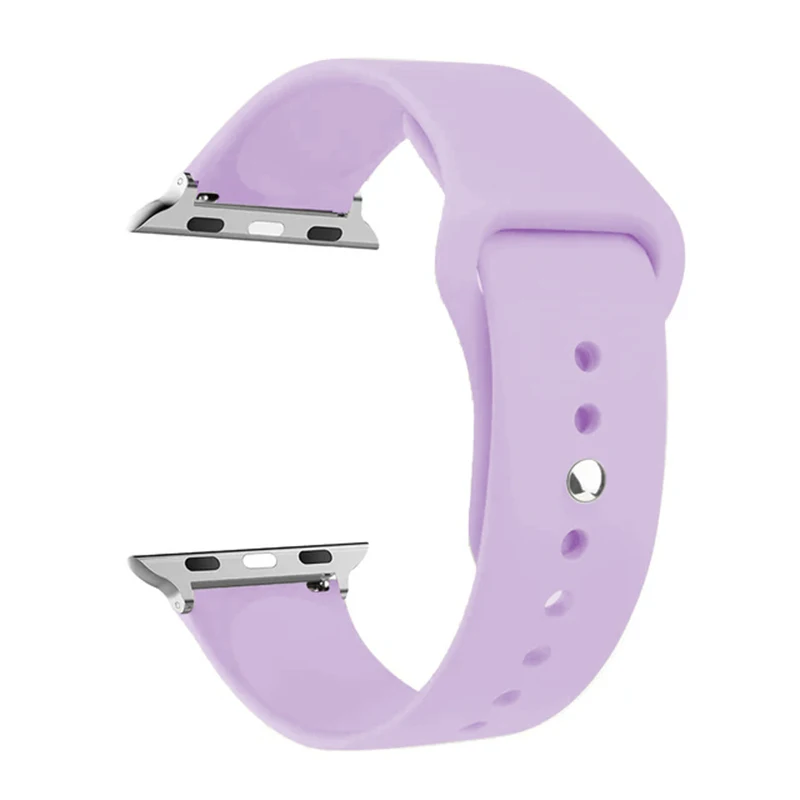 Premium Soft Silicone Smartwatch Strap - Universal Fit Bracelet