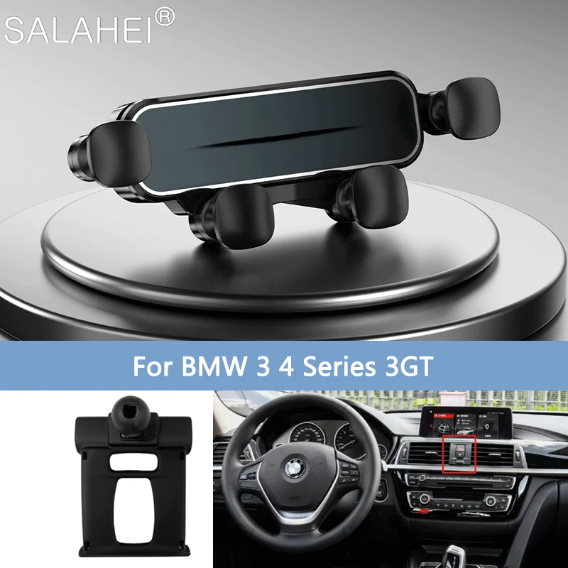 

Car Phone Holder For BMW 3 4 Series F30 F31 F32 F33 F34 F35 F36 F80 F82 3GT Air Vent Mounts Stand GPS Gravity Bracket Support