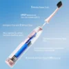 SEJOY Electric Toothbrush for Adults Rechargeable 5 Modes With 8 Replacement Brush Heads 3