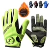 Winter Full Finger Cycling Gloves Warm Fleece Bicycle Road Mountain Bike MTB Sports Touch Screen Gel Gloves for Women Men 1