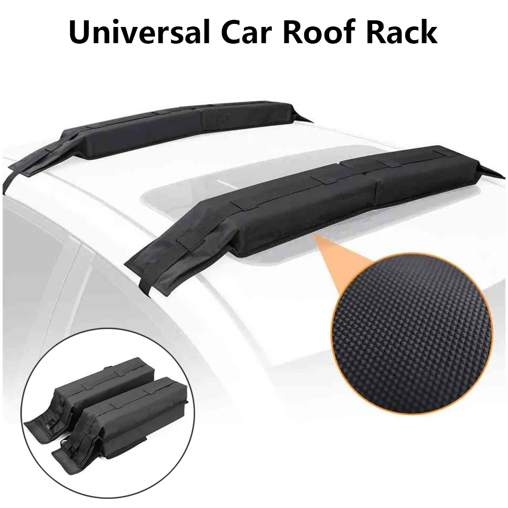 118Cm Universal Car Roof Bagagli Soft Rack Pads Per Kayak/Sup/Paddleboard/Canoa/Snowboard/Windsurf Car Surfboard Rack