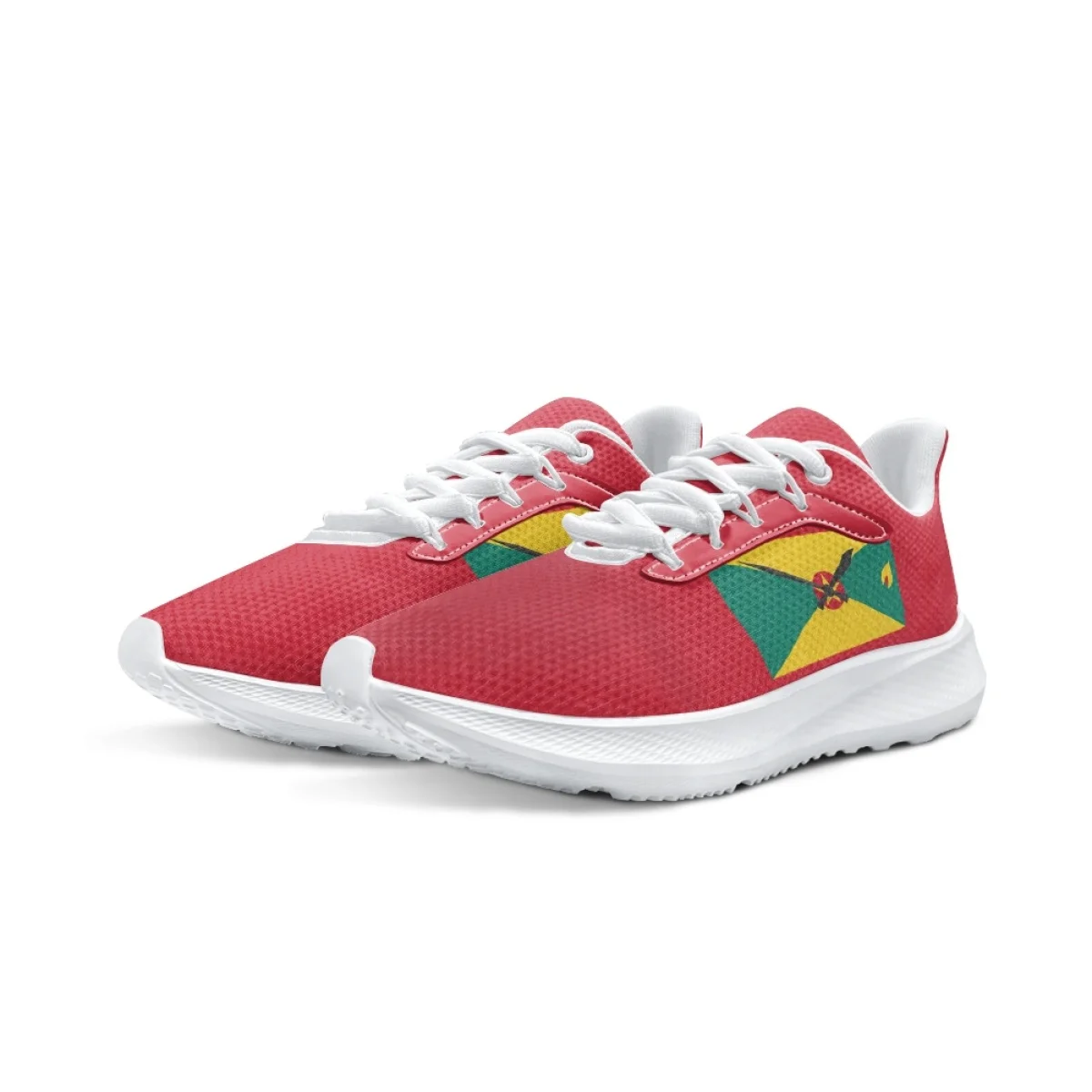 Walking Shoes Female Grenada Flag Printed Cozy Snekaers Women's Running Shoes Footwear Luxury Ladies Outdoor Sport Tennis Flats