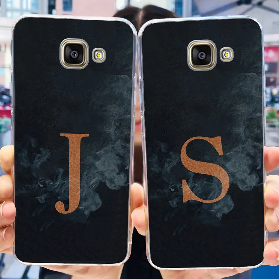 Cute Letters & Floral Clear Silicone Phone Case - Protective Cover