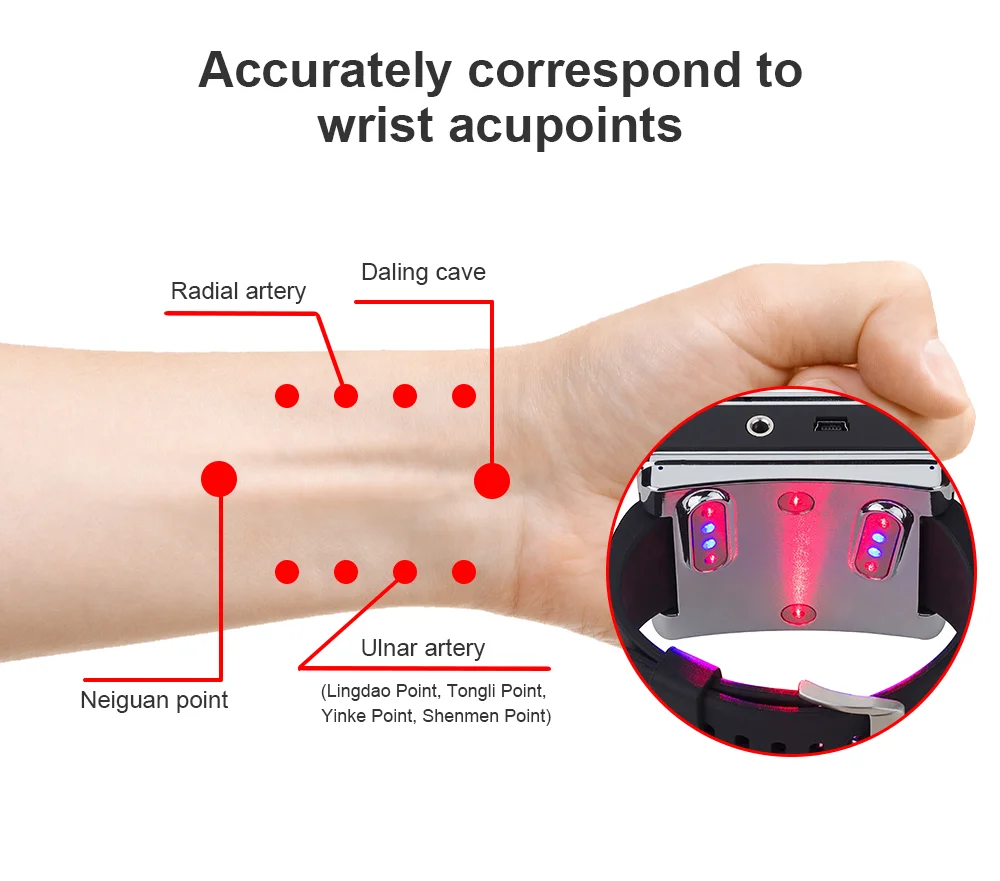 650nm LLLT Laser Therapy Wrist Watch For Treatment Diabetes Cholesterol Hypertension Treatment Rhinitis Sinusitis cholesterol hypertension diabetes and cardiovascular diseases stroke rehabilitation treatment rhinitis therapy laser watch