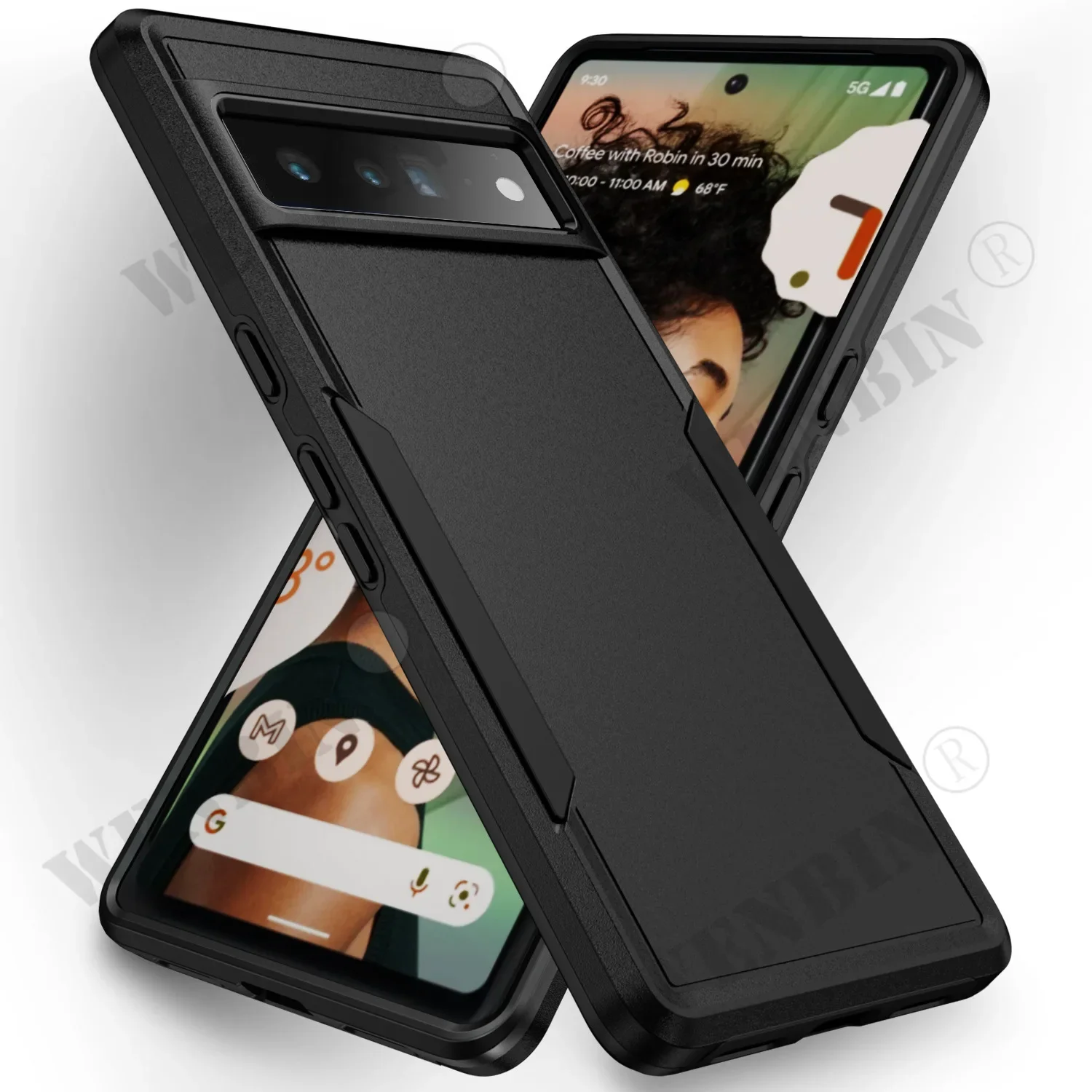 Heavy Duty Slim Armor Shockproof Protector Case - Premium Anti-Drop Rugged Cover