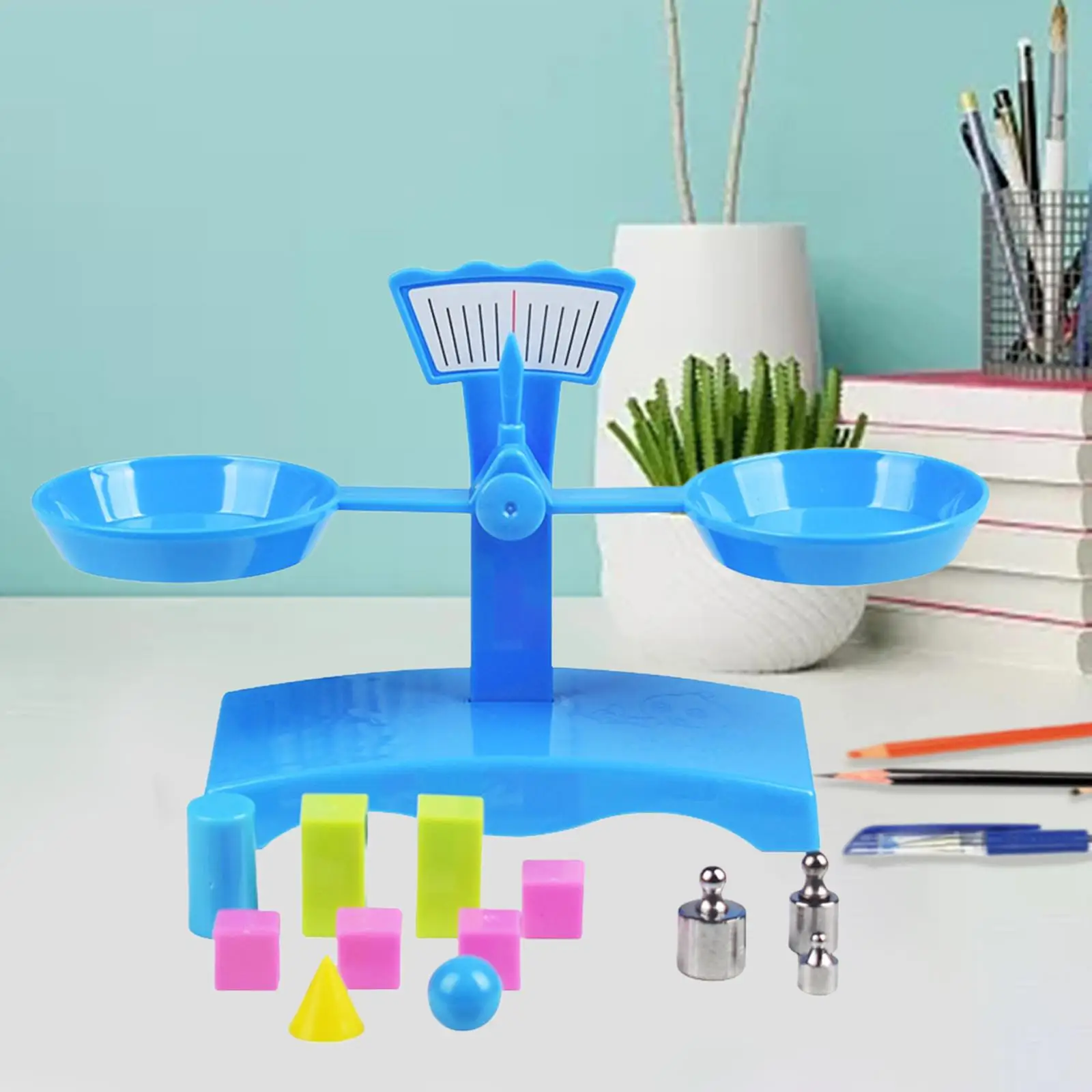 Balance Scales Toy Tray Preschool Learning Activities Counting Teaching Aid 3 4 5 Year Olds Boys Girls
