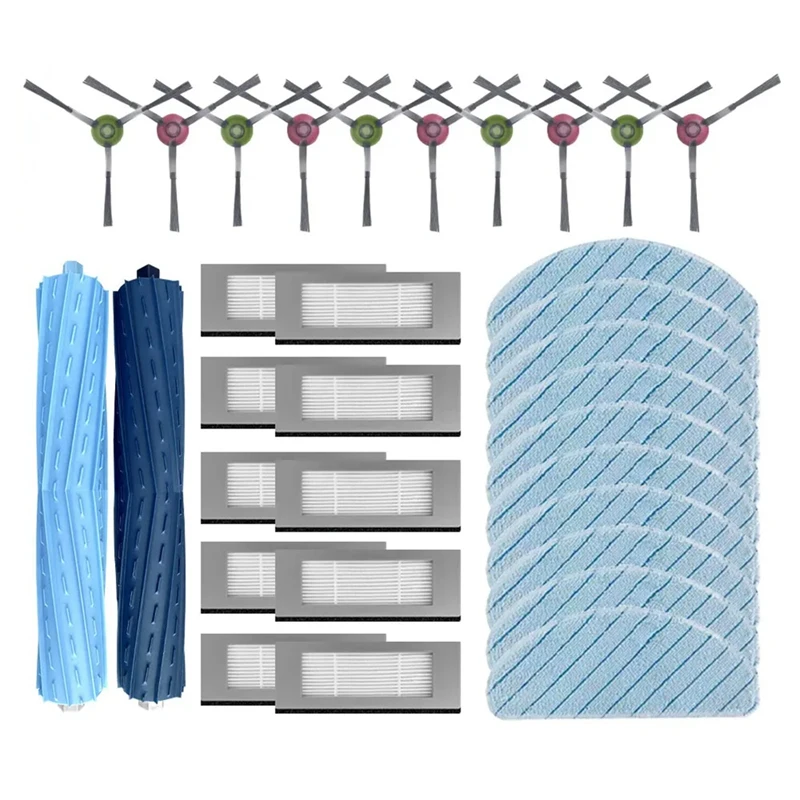 Per Ecovacs Debot Ozmo T9 Aivi / T9 Pro / T9 Max / T9 Power Main Side Brush Filter Mop Cloths Robot Aspirapolvere Parti