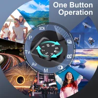 12X Optical Zoom 72MP DSLR Camera 270° Rotative Flip Screen Digital Photographic Camera Xenon Light Macro Lens 4K Wifi Camcorder - Image 3