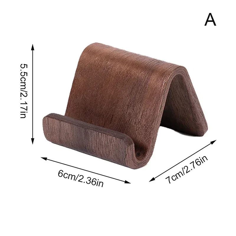 Solid Wood Portable Phone & Tablet Stand - Set of 1 or 2