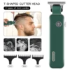 Kemei Electric Hair Cutting Machine Luminous LOGO High-power Silent Hair Clipper for Men Professional Barber KM-5098 6