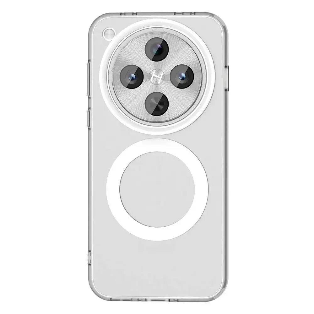 Magnetic Wireless Charging Shockproof Back Case - Candy PC + TPU Bumper