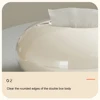 Tissue Storage Box Reusable Multipurpose Tissue Box Simple Tissue Dispenser Decorative Tissue Box for Bathroom Vanity 3