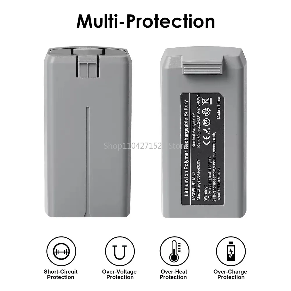 รูปสินค้า แบตเตอรี่โดรน DJI Mini 2/SE 2SE ความจุ 2400mAh