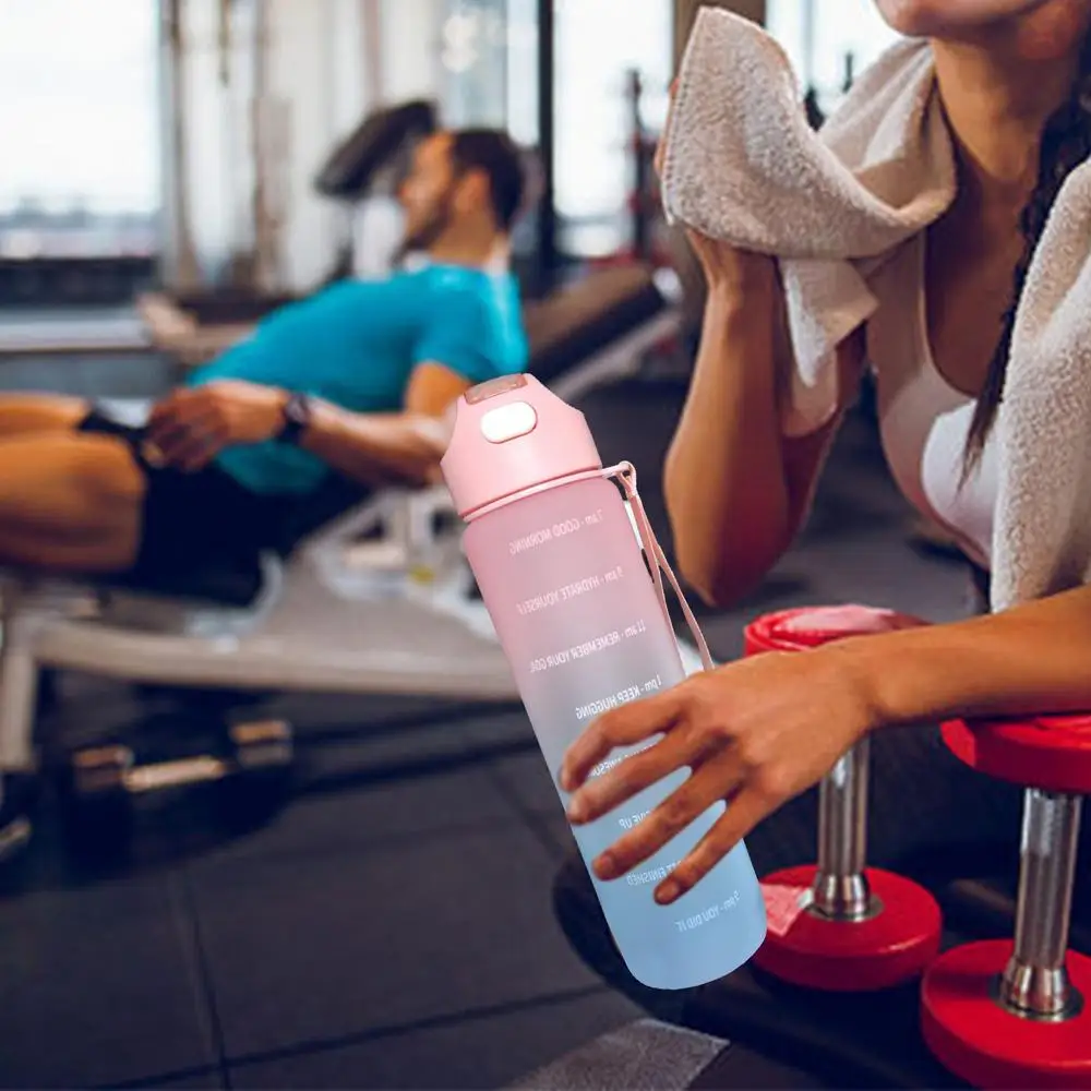 Sports Water Bottle With Handle 1Liter