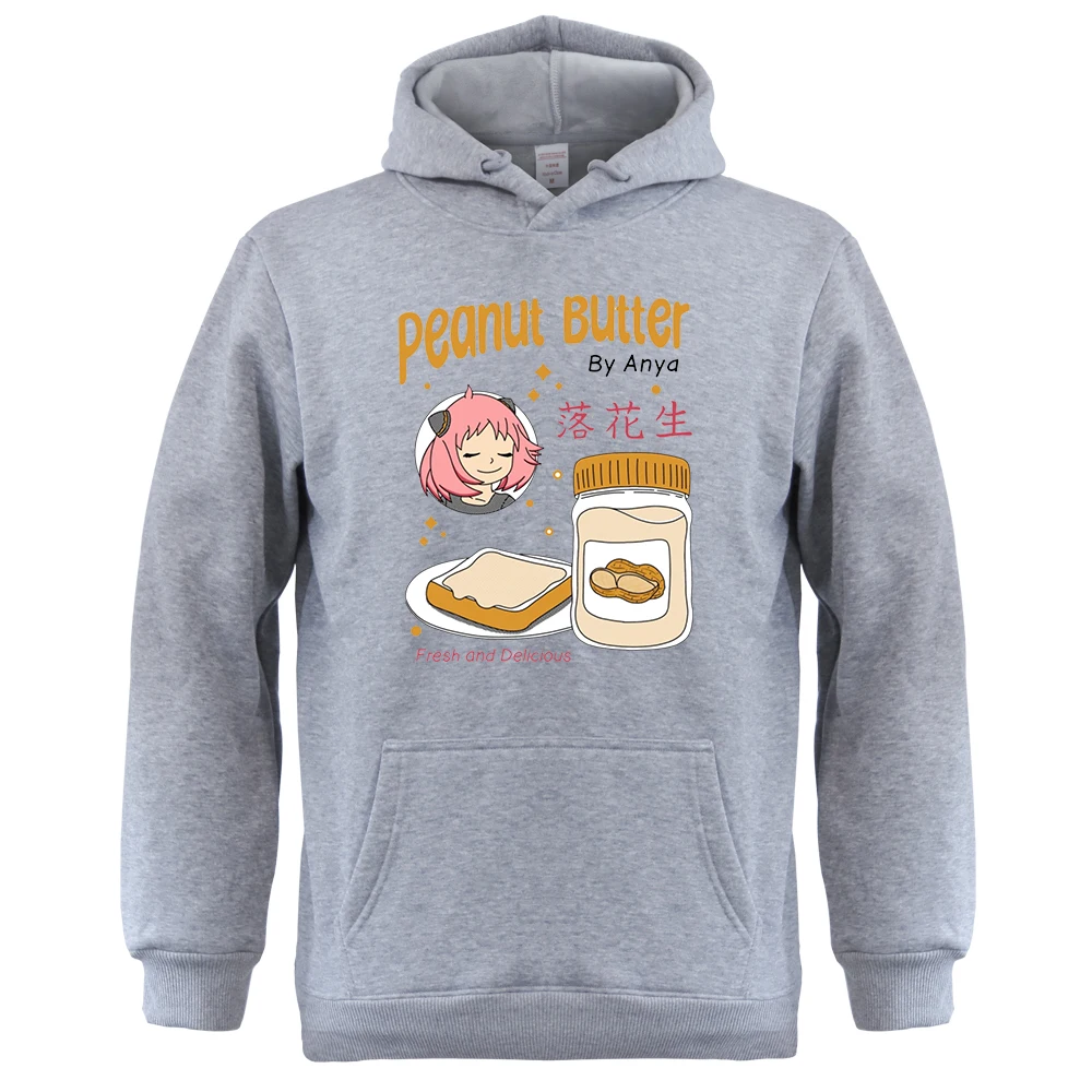 

Spy X Family Japan Anime Print Hoodies Kawaii Anya Funny Mens Sweatshirt Oversize Hoody Thick Hooded Clothes Fitness Pullovers