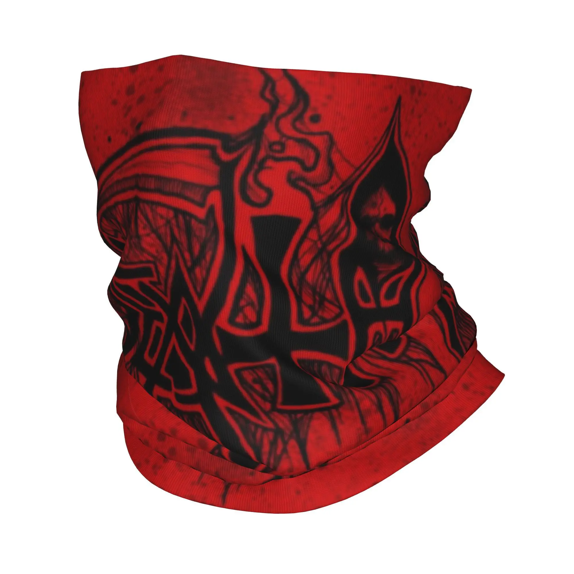 D-Deathes Metal Brand Bandana Neck Gaiter Windproof Face Scarf Cover Women Men Headband Tube Balaclava