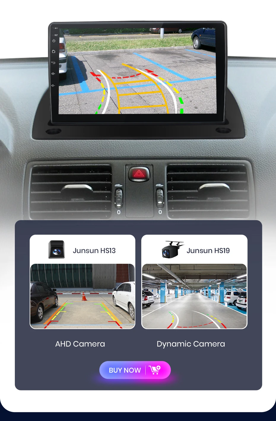 Junsun V1 AI Stimme Drahtlose CarPlay Android Auto Radio für Volvo XC90 2004 2005 2006-2014 4G Auto multimedia GPS 2din autoradio – Detail 17