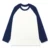 Deep blue and white