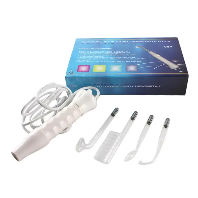 High Frequency Facial Machine Electrotherapy Wand FUSION Neon + Argon
