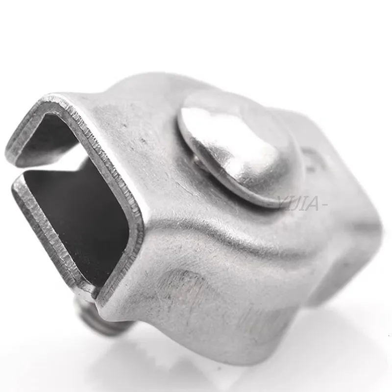 24 Pezzi Morsetti Per Funi Metalliche - Set M3/M4/M5 In Acciaio Inossidabile Per Cavi