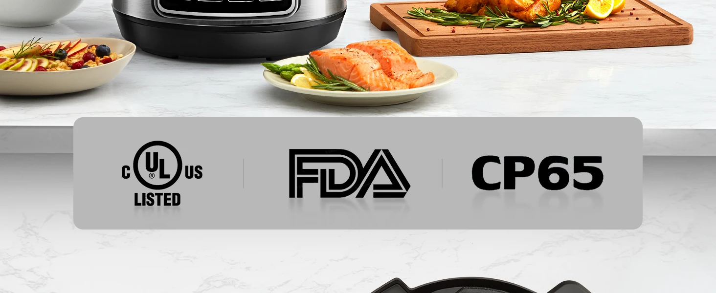 Description Picture 3 of itemCOMFEE’ 16 in 1 Electric Pressure Cooker 8 qt Instant Multi Cooker Olla de Presion Non-Stick Pot Yogurt Maker Slow Rice Cooke