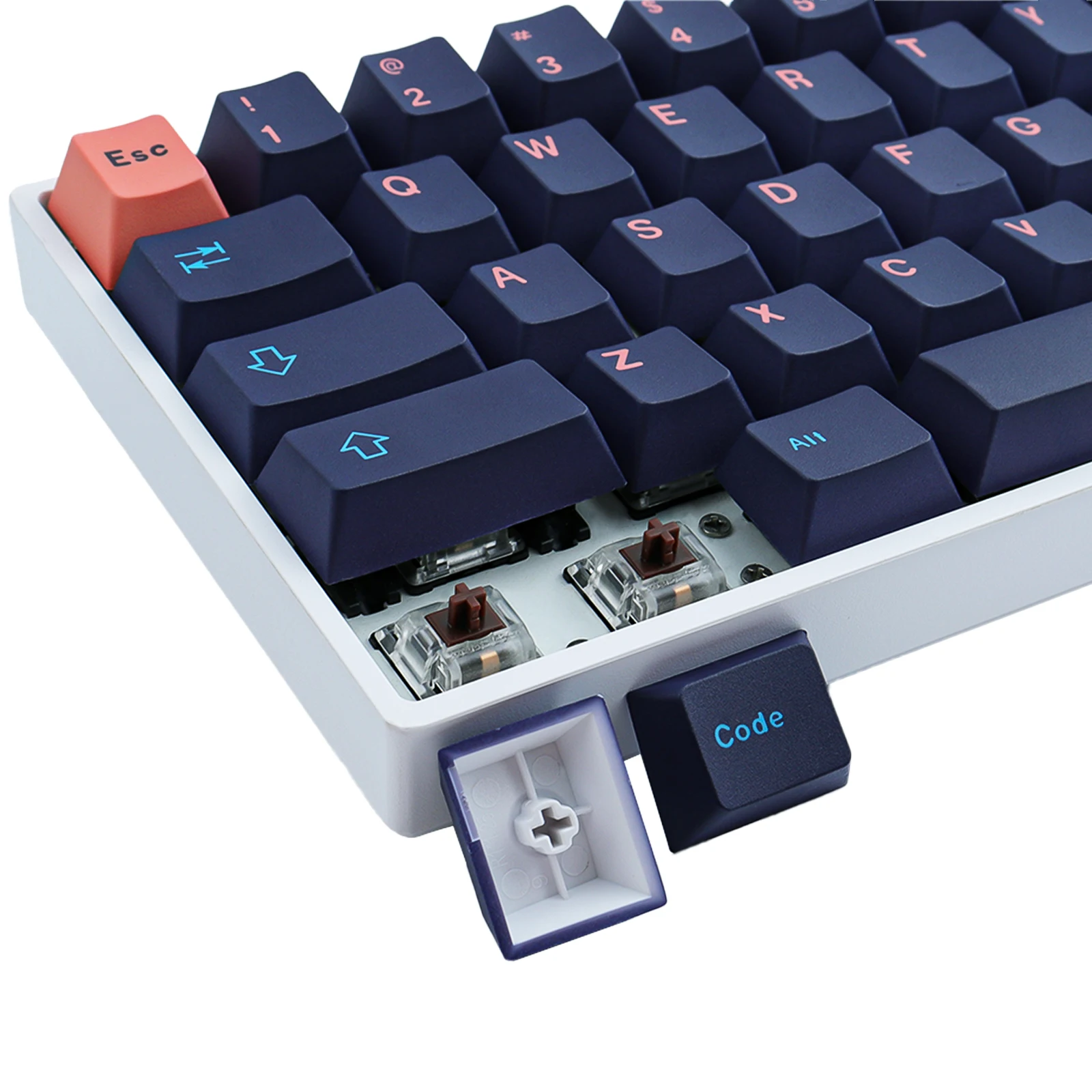 GMK Firefly Keycaps, 129 키 PBT Keycaps 체리 프로파일 DYE SUB 기계식 키보드 용 맞춤형