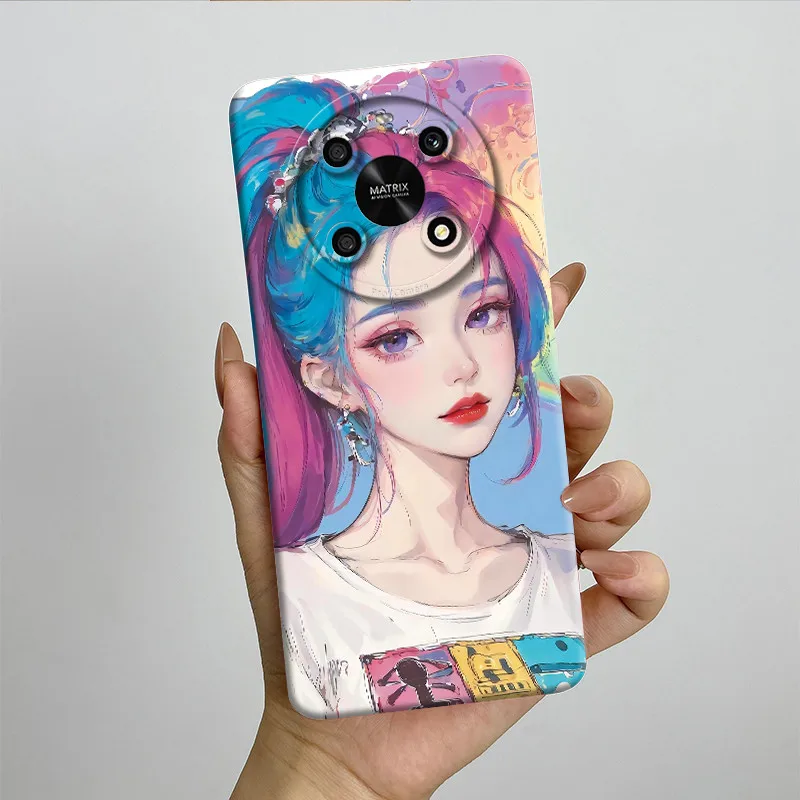 Sweet Painted Soft Silicone Phone Case - Cute Printed Design Cover