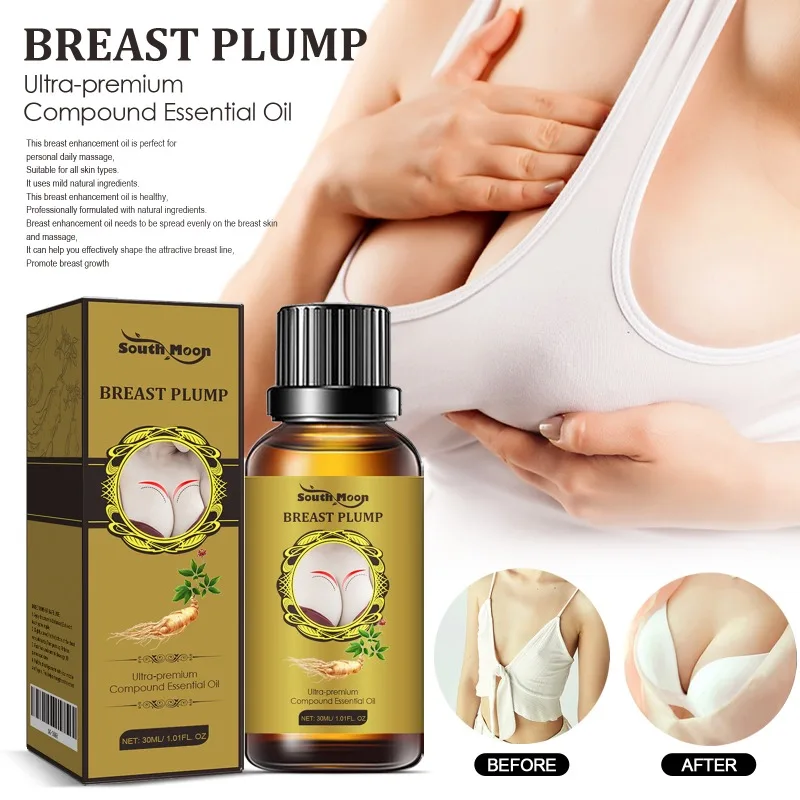 Breast Plump Ultra-Premium Compound Essential Oil Prevent Sagging Increase Breast Elasticity Enlarge Plump Massage Oil breast enlargement oil,breast firming cream