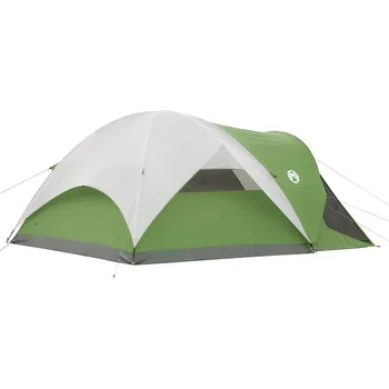 Coleman Evanston Screened Camping Tent, 6/8 Person Weatherproof Tent with Roomy Interior Includes Rainfly, Carry Bag 3