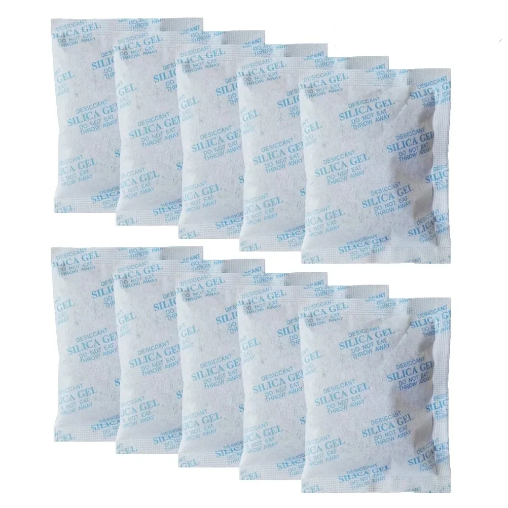Moisture Absorbers Silica Gel Pack Premium Desiccant Packs for Food ElectronicsCloset Jewelry Storage 10g 10g 20 50 100 Pa silica gel desiccant moisture absorber bag moisture absorber moisture absorbing bag