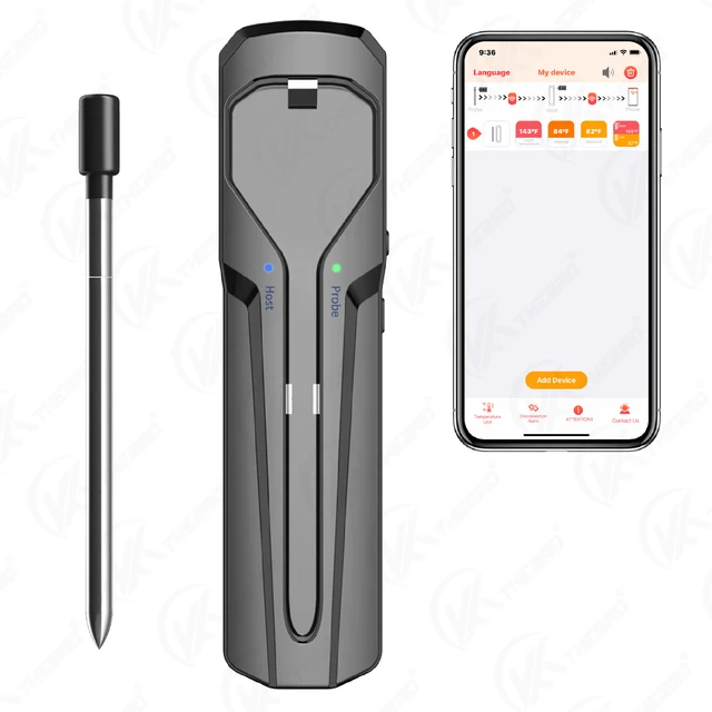 Cheer Collection Wireless Digital Food Thermometer : Target