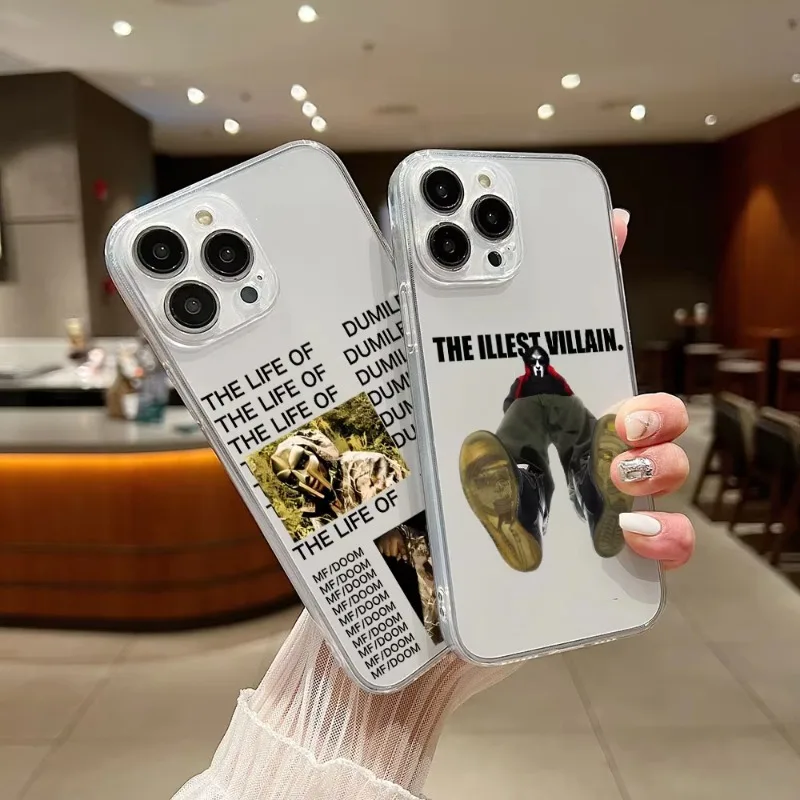 MF DOOM Shockproof Silicone Phone Case - Hot Singer Tribute Cover