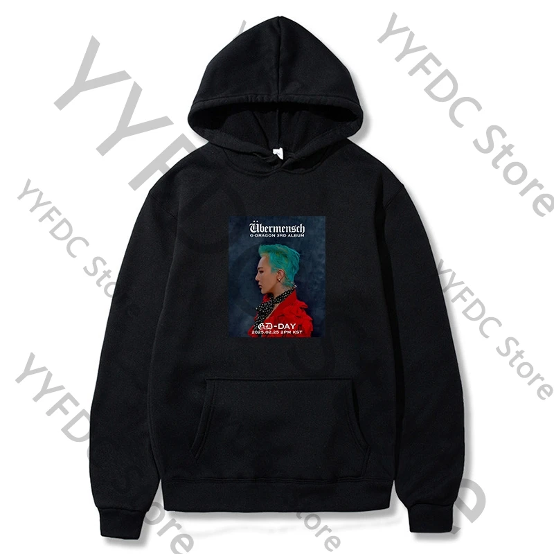 G DRAGON Album Übermensch Hoodies Kpop Fashion BIGBANG G